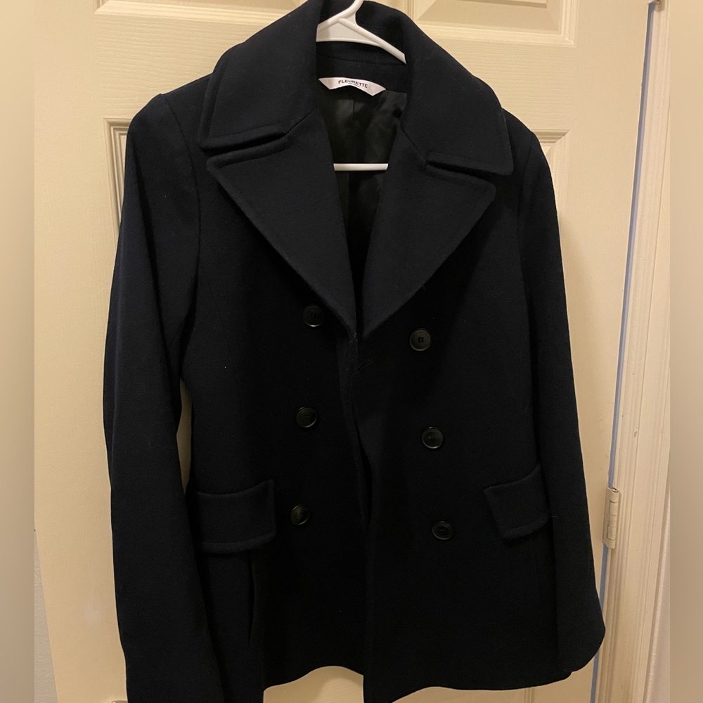 Fleurette Wool Coat
